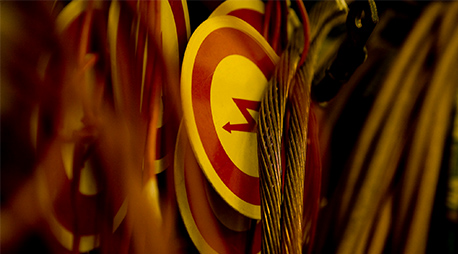 Skylt driftstörning