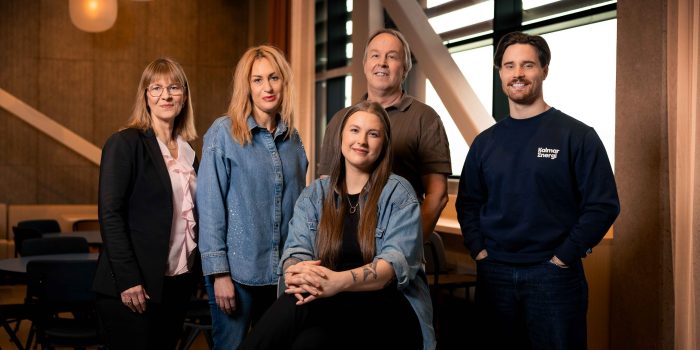 Team från Kalmar Energis kundcenter och avdelningen för privatkunder och mindre företagskunder.